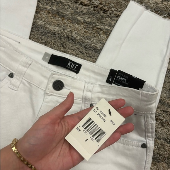 KUT From The Kloth High Rise Connie Ankle Skinny Jeans Sz 4 NWT | KUT Skinny- - Picture 6 of 13